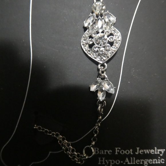 RSVP | Bare Foot Jewelry | Hypo-Allergenic | Silver | BNIP - Picture 4 of 6
